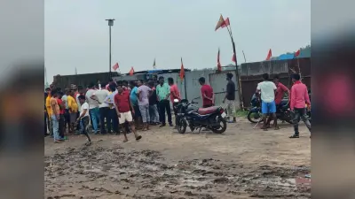 वर्चस्व को ले बीसीकेयू व एटक समर्थकों में धक्का-मुक्की