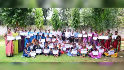 महिला किसानों को जैविक खेती और जैविक खाद तैयार करने का मिला प्रशिक्षण