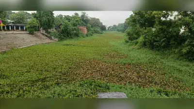 एक ओर बाढ़ से जनजीवन त्रस्त, तो दूसरी ओर आषाढ़ में भी सूखी पड़ी है कमला