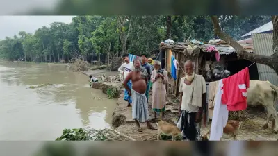 रसेली में कटाव निरोधी कार्य में गड़बड़ी का आरोप