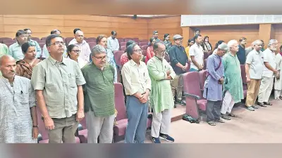 Ranchi News : टीआरआइ में प्रो शरण को श्रद्धांजलि अर्पित