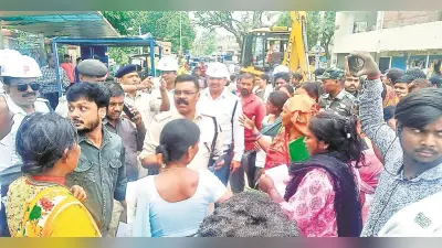Ranchi News : बड़ा तालाब के चारों ओर हटाया गया अतिक्रमण, अरगोड़ा में हंगामा