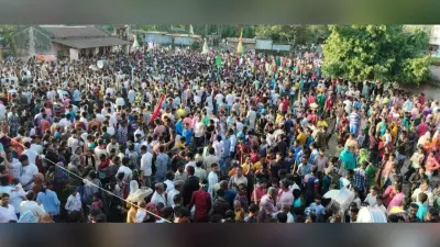 पोठिया में निकाला गया ताजिया जुलूस, उमड़ी लोगों की भीड़