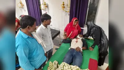 बाइक रोककर रुपया छीना, सिर में चाकू मारकर किया घायल