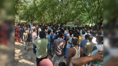 संदिग्ध परिस्थिति में पेड़ से लटकी हुई किशोरी की लाश बरामद