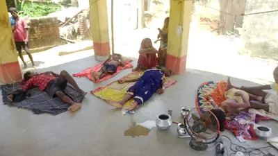 जीतझिंगोई गांव में डायरिया का कहर, दो की मौत, आधा दर्जन आक्रांत