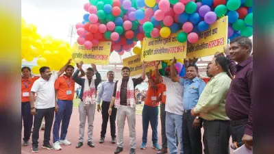 राज्य स्तरीय सुब्रतो कप फुटबॉल प्रतियोगिता का उदघाटन, पांच प्रमंडल के 240 खिलाड़ी शामिल