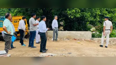 राउरकेला स्टेशन के प्लेटफॉर्म नंबर-1 में ट्रैक पर पानी जमा देख डीआरएम ने जतायी नाराजगी