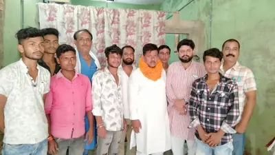 धीरज बने हम के नए जिलाध्यक्ष, कार्यकर्ताओं ने किया स्वागत