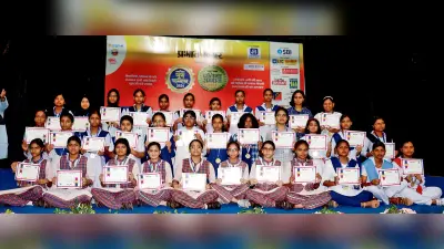 बांकुड़ा के मेधावी विद्यार्थियों को मिला प्रभात खबर प्रतिभा सम्मान