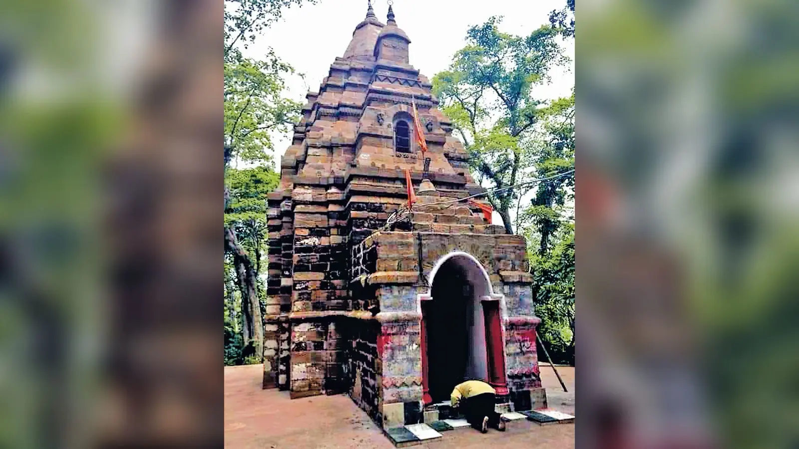 बीमारी से छुटकारा पाने के लिए बनाया मंदिर