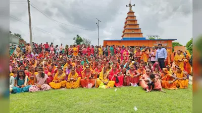 बुढ़वा महादेव मंदिर से निकाली गयी जलयात्रा