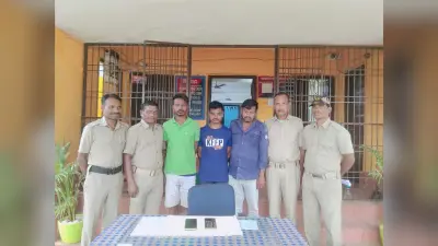 दुर्घटनाग्रस्त ट्रक से गिरी पाइप चुरा कर राउरकेला के ट्रांसपोर्टर को बेचा, तीन गिरफ्तार
