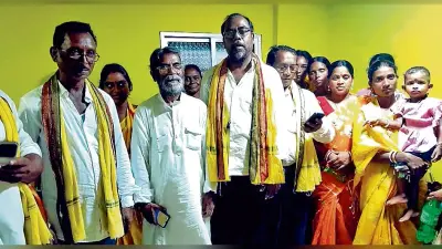 अनूप महतो आदिवासी कुड़मी समाज संगठन में शामिल हुए