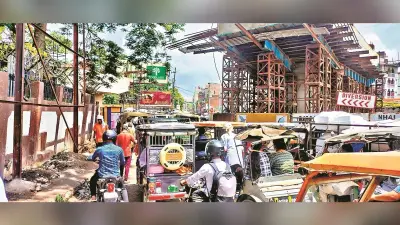 Ranchi News : एलिवेटेड कॉरिडोर का काम हुआ धीमा, तय समय में पूरा होने की उम्मीद नहीं