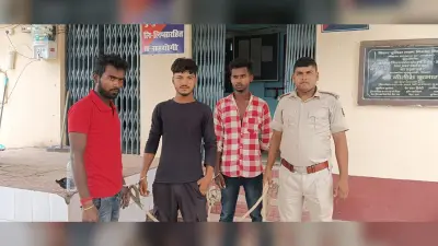 94 लीटर देसी महुआ शराब के साथ तीन शराब तस्कर गिरफ्तार