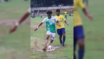 ग्रामीण फुटबॉल एकेडमी व शिशु डोमकॉम ने दर्ज की जीत
