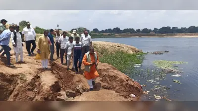 हुड़को निदेशक ने नौलखा डैम को शीघ्र सुरक्षित करने को कहा