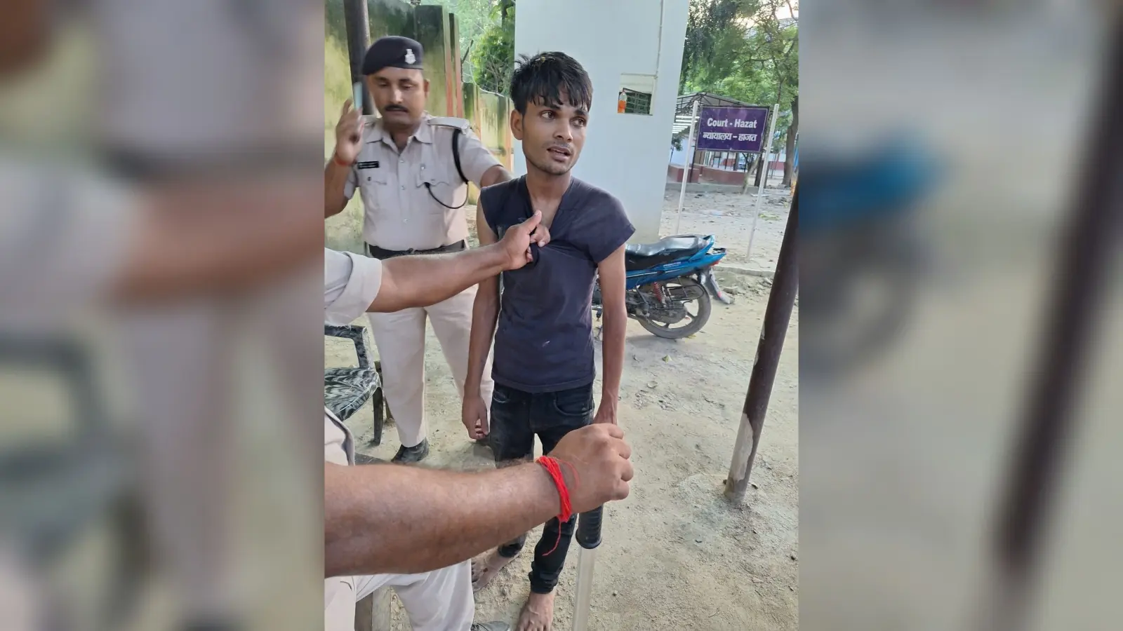 शौचालय की खिड़की काट दो शातिर अपराधी फरार