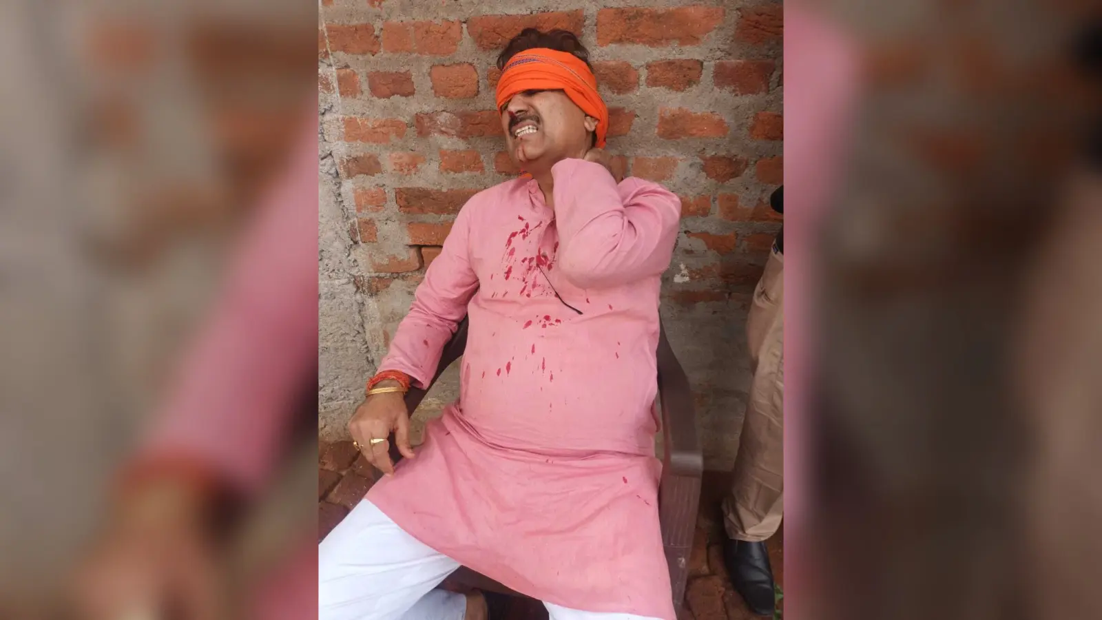 हादसे में भाजपा जिलाध्यक्ष समेत चार घायल