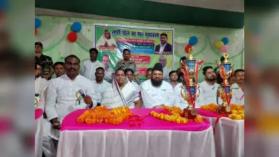 लेंबाेडीह में लाठी खेल महामुकाबला का आयोजन