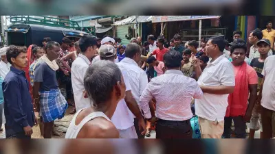 नाली की समस्या को ले सड़क जाम कर धरना, छह घंटे तक बाधित रहा आवागमन