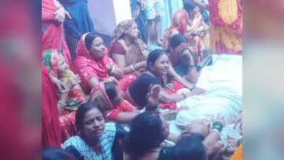 शव आते ही शोक में डूबे लोग, परिवार सदस्यों के विलाप से माहौल हुआ गमगीन