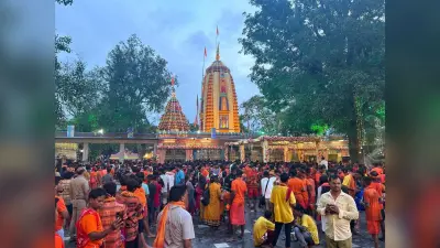 सावन की दूसरी सोमवारी : घोघड़धाम में 50 हजार श्रद्धालुओं ने किया जलाभिषेक, शिवालयों में दिनभर रही कतार