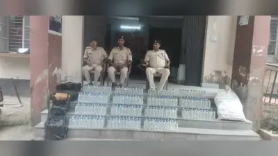 बलुआ व निर्मली पंचायत से शराब की खेप बरामद, एक तस्कर गिरफ्तार, तीन बाइक जब्त