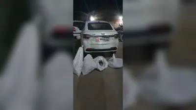 चार पहिया वाहन के साथ प्रतिबंधित कोडिंग युक्त कफ सीरप बरामद