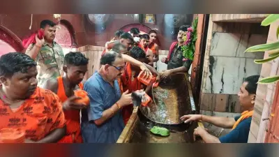 बासुकिनाथ श्रावणी मेला में कांवरियों की भीड़ उमड़ी, बाबा फौजदारीनाथ की भक्ति में ओत प्रोत हुए कांवरिये, 1,15,845 कांवरियों ने अरघा में जल डाला