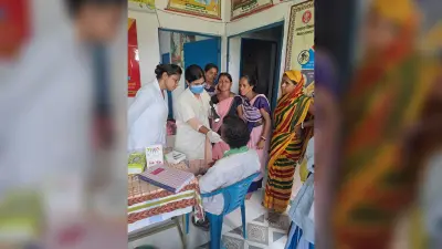 न्यू तुलसिया हेल्थ एंड वेलनेस सेंटर में हुई लोगों की कैंसर की स्क्रीनिंग