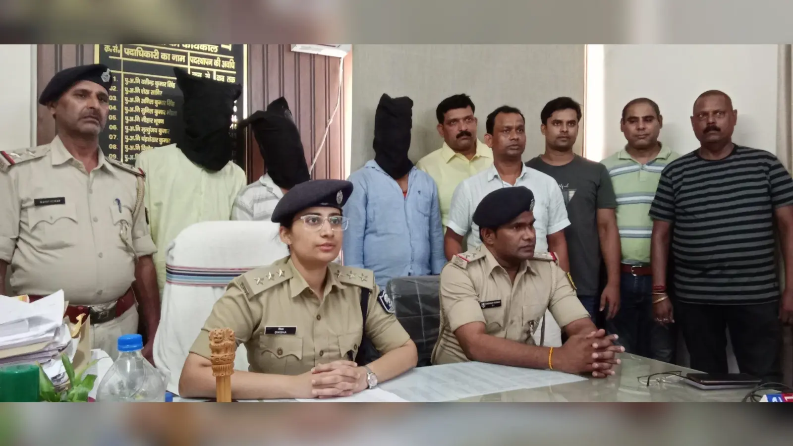 चेन स्नैचर गैंग का पर्दाफाश, सरगना समेत तीन गिरफ्तार