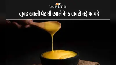 Ghee Benefits: सुबह खाली पेट घी खाने के 5 सबसे बड़े फायदे यहां जानिए