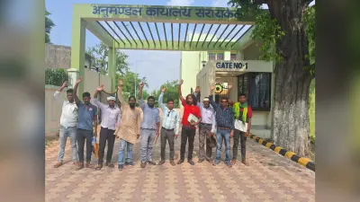 धरना प्रदर्शन पर बैठने से रोकना को ग्रामीणों ने बताया लोकतांत्रिक व्यवस्था का हनन