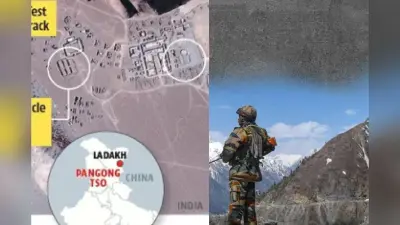 India China Border Dispute: पैंगोंग झील के पास क्यों खुदाई कर रहा है चीन? सैटेलाइट तस्वीर आई सामने