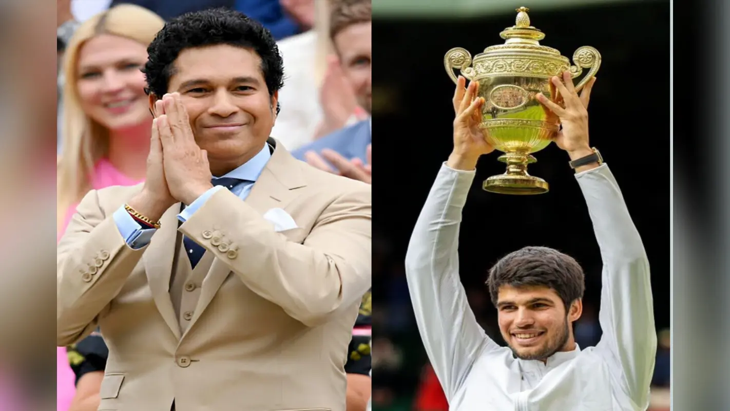 Wimbledon:’अब से टेनिस पर एक ही राज करेगा’, सचिन तेंदुलकर ने अल्काराज को टेनिस का नया बादशाह बताया