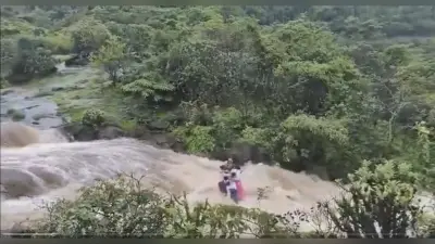 Lonavala Tragedy: लोनावाला के झरने में बहने वाला परिवार यूपी के बिजनौर का था, तीन के शव मिले