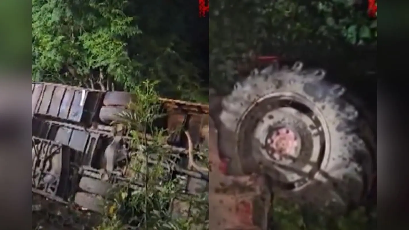 Mumbai-Pune Expressway Accident : मुंबई-पुणे एक्सप्रेसवे पर बस और ट्रैक्टर की टक्कर, 5 तीर्थयात्रियों की मौत