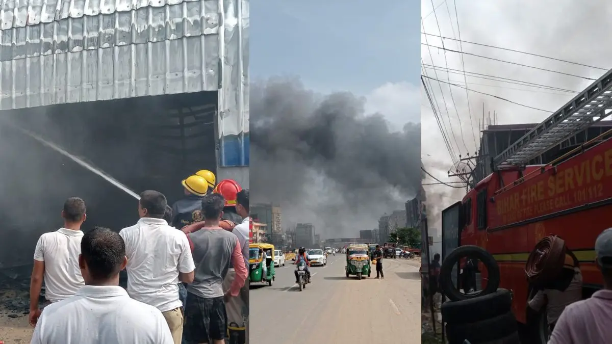 पटना में हुंडई और फोर्ड के सर्विस सेंटर में लगी आग, मौके पर पहुंची दमकल की गाड़ियां, कई घर आग की चपेट में…