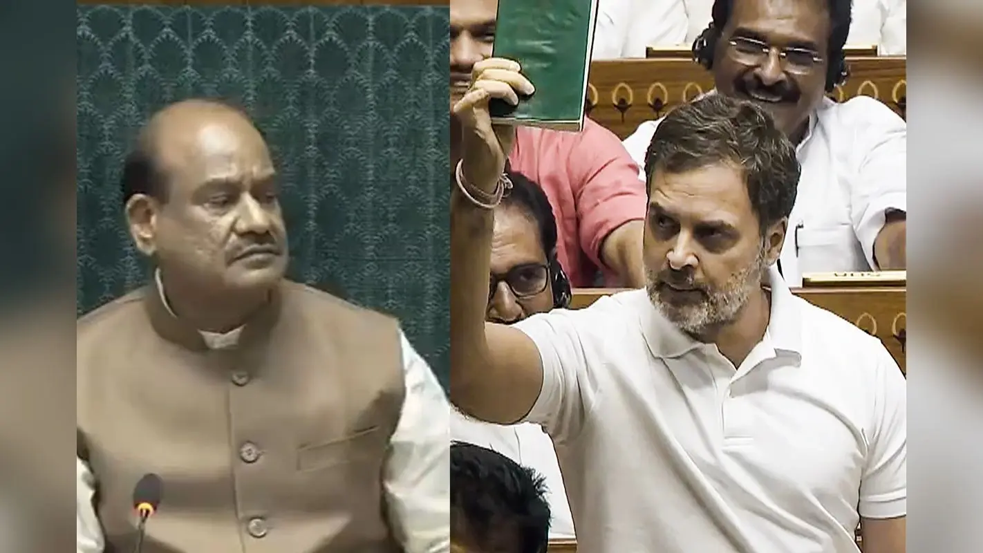 Parliament Session: ‘पीएम मोदी से हाथ मिलाते वक्त झुकते हैं’, राहुल गांधी के आरोप पर स्पीकर ओम बिरला ने किया पलटवार