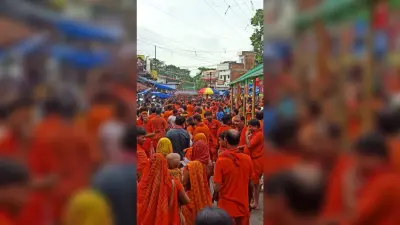 Shravani Mela 2024: देवघर श्रावणी मेले के नौवें दिन इतने श्रद्धालुओं ने किया जलार्पण