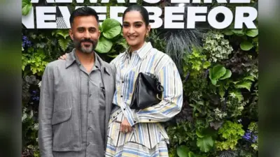 पति आनंद आहूजा संग स्टाइल में फीमेल विंबलडन फाइनल देखने पहुंची Sonam Kapoor