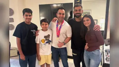 Virat Kohli: विराट कोहली का घर में हुआ जोरदार स्वागत बहन ने जश्न की अनदेखी तस्वीरें शेयर की