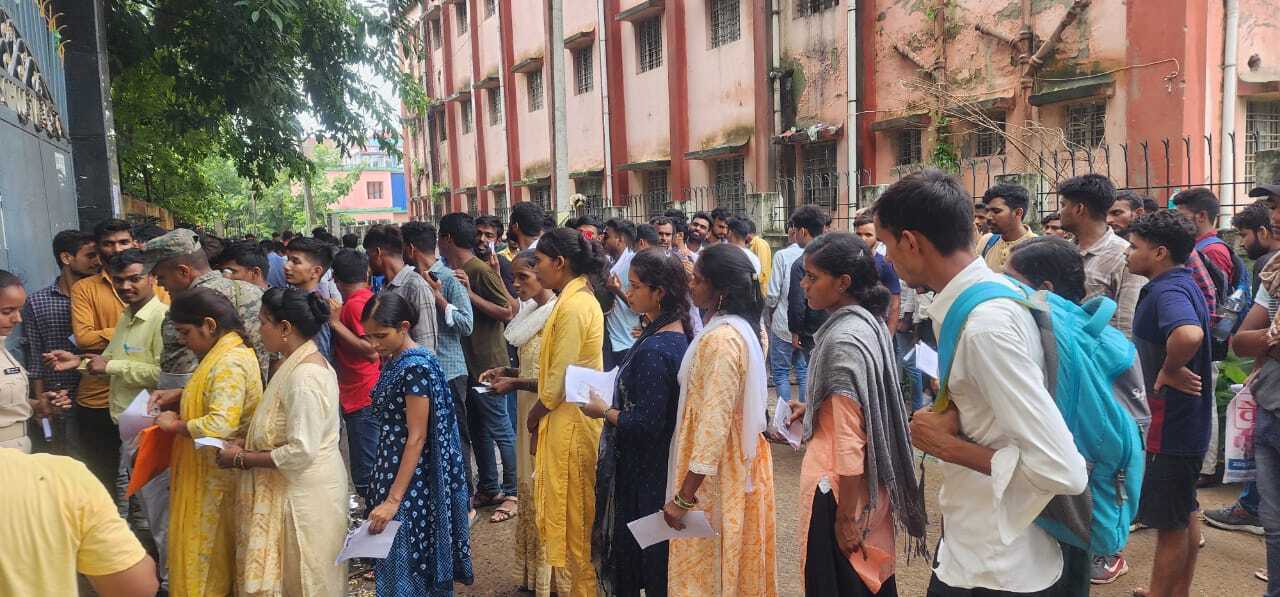 सिपाही भर्ती परीक्षा में 3153 परीक्षार्थी रहे अनुपस्थित