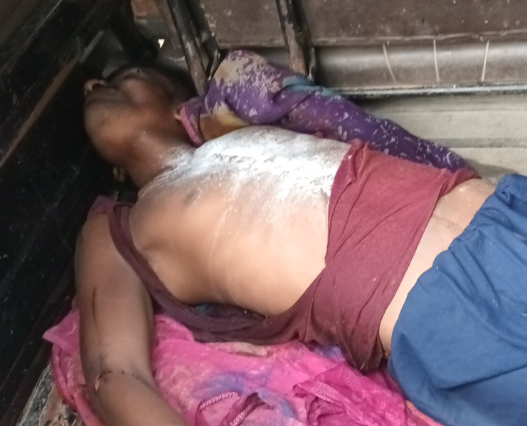 जनसेवा एक्सप्रेस से गिरकर अज्ञात युवक की मौत