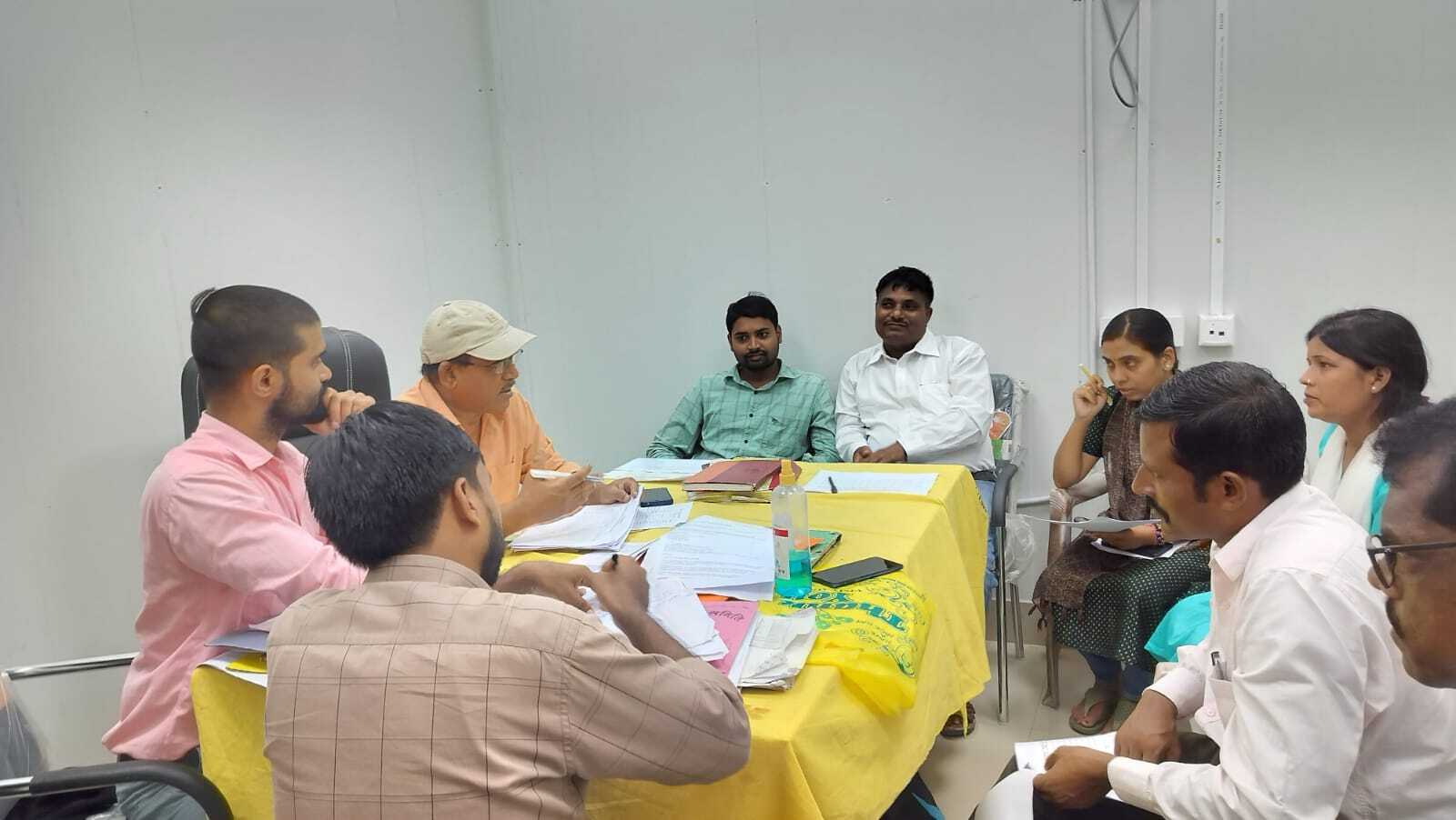 संचारी रोग पदाधिकारी ने एनटीईपी कार्यक्रम की समीक्षा कर अधिकारियों को दिए आवश्यक निर्देश
