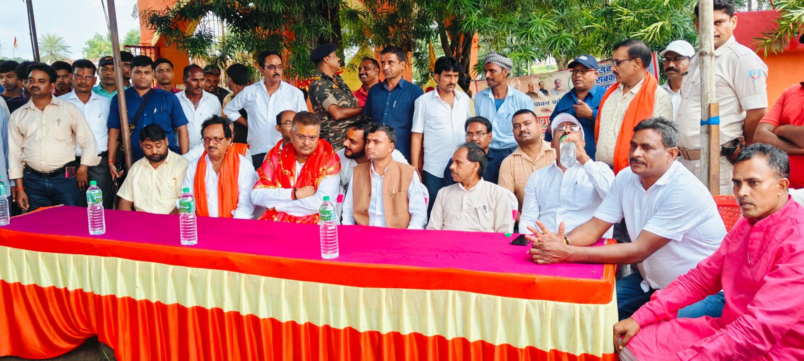 पेटो में इच्छापूर्ति धाम ट्रस्ट प्रबंधन समिति ने मनायी जन्माष्टमी