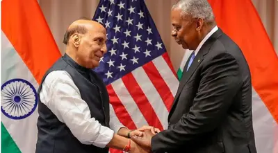 US-India relations: राजनाथ सिंह की अमेरिकी रक्षा सचिव से मुलाकात, रक्षा सहयोग पर हुई बड़ी बात