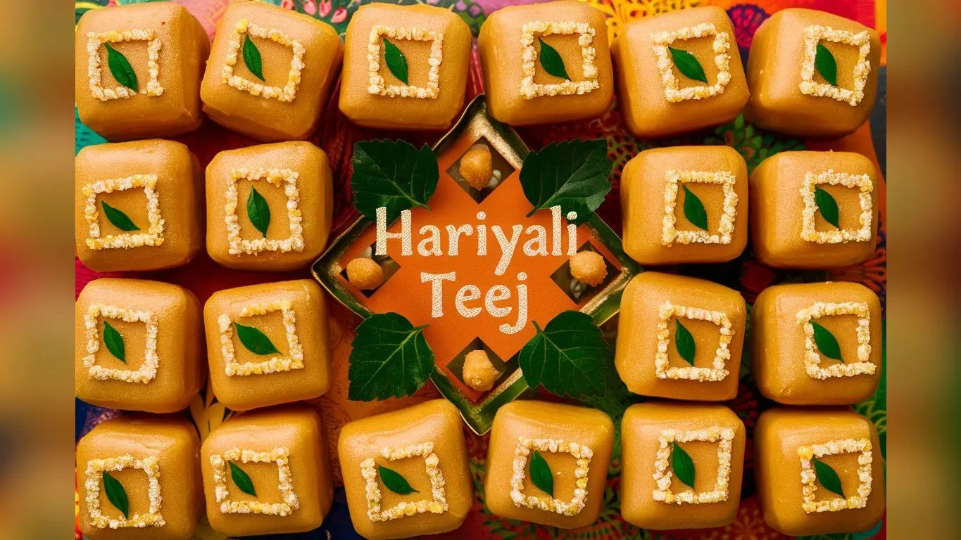 Hariyali Teej Sweets : तीज को बनाएं और भी ज्यादा खास, घर पर ही बनाएं ये टेस्टी बेसन की बर्फी, यहां है आसान विधि